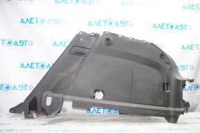 Right arch trim Chevrolet Volt 11-15 black, scratches, without plugs