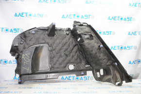 Right arch trim Chevrolet Volt 11-15 black, scratches, without plugs