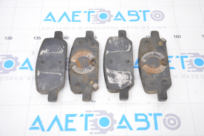 Rear brake pads 4pcs Tesla Model Y 20-25 7.5mm
