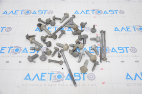 Fastening hardware for the battery VVB Tesla Model Y 20-25 incomplete