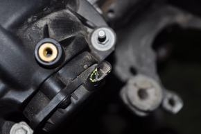 Jeep Grand Cherokee WK2 17- 3.6 engine, half-pan is punctured, without a dipstick, a chip is broken