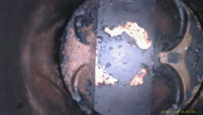Jeep Grand Cherokee WK2 17- 3.6 engine, half-pan is punctured, without a dipstick, a chip is broken
