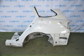 Quarter wing rear left Subaru Outback 15-19 white, pokes
