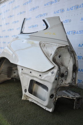 Quarter wing rear left Subaru Outback 15-19 white, pokes