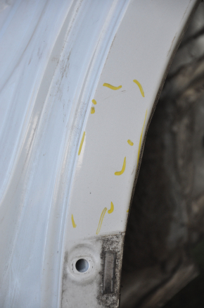 Quarter wing rear left Subaru Outback 15-19 white, pokes