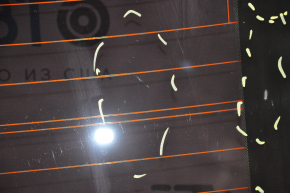 Rear glass Hyundai Sonata 15-19 tinted, scratches