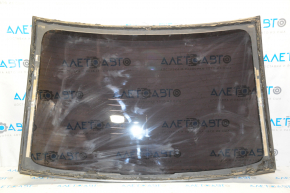 Rear glass Hyundai Sonata 15-19 tinted, scratches