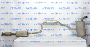 Exhaust line middle part Ford C-max MK2 13-18 with catalytic converter and barrel