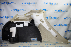 Right arch trim Lincoln MKC 15 - beige, scratches, whitened plastic, for dry cleaning