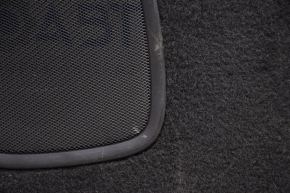 Left arch trim Lincoln MKC 15 - beige under subwoofer, scratches, broken fasteners