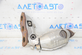 Exhaust manifold rear with catalytic converter Lexus RX450h 10-15
