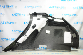 Left arch trim Lincoln MKC 15 - black, subwoofer, broken crepe, scratches
