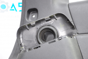 Left arch trim Ford Flex 13-19 black, scratches, broken fastener on plug, without plug