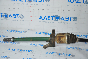 Drive axle shaft front right Nissan Pathfinder 13-20 FWD, with brackets, bearing play