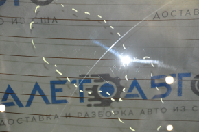 Rear glass of the trunk door Subaru Forester 14-18 SJ tinted, scratches, scratches from the wiper