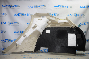 Left arch trim Lincoln MKC 15 - beige under subwoofer, scratches, broken fasteners