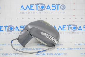 Side mirror left Lexus RX350 RX450h 10-15 16 pins, BSM, auto-dimming, turn signal, graphite
