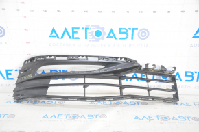 Lower grille front bumper right BMW 5 G30 17-20 black gloss