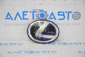 Radiator grill emblem grill Lexus RX450h 10-15 blue glass, chip, cracks, scratches, broken guide