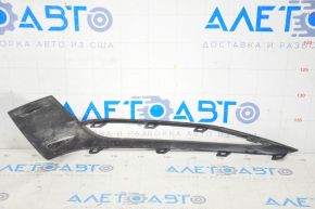 Right fog light frame BMW 5 G30 17-20 black gloss, pressed