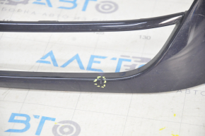 Right fog light frame BMW 5 G30 17-20 black gloss, pressed