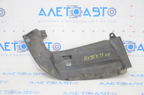 Front bumper lip lower right Lexus RX350 RX450h 13-15 rest, scratches