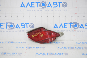 Rear bumper light right Lexus RX350 RX450h 10-15 scratches, bent mount