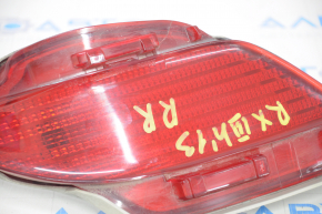 Rear bumper light right Lexus RX350 RX450h 10-15 scratches, bent mount
