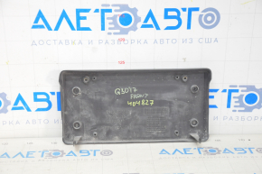 Frame for number plate front bumper BMW 5 G30 17-20 scratches