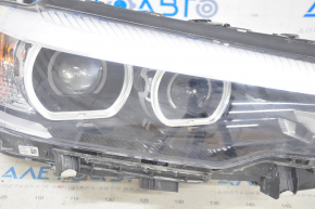 Headlight front right complete BMW 5 G30 17-20 LED Corona Rings S524A with mount, sand