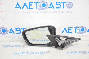 Left side mirror BMW 5 G30 17-23 5 pins, heated, turn signal, auto-dimming, white