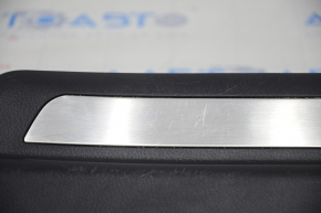 Door sill trim rear left Lexus RX350 RX450h 10-15 black, scratches