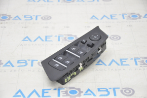 Front left window lift control BMW 5 G30 17-23 with black trim, for folding mirrors