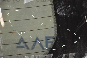 Rear glass of the trunk door Ford Escape MK3 13 - tinted, scratches, scratches from dwarf