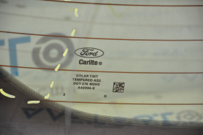 Rear glass of the trunk door Ford Focus mk3 11-14 prerest 5d tinting, scratches, abrasions from the wiper