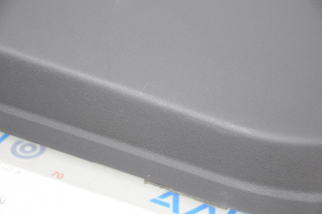 Door trim card front right Audi Q5 8R 09-17 black, insert black, armrest rubber, molding under wood gloss, scratches