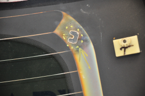 Rear glass of the trunk door Ford Escape MK3 13-19 tinted, scratches, unsoldered contacts