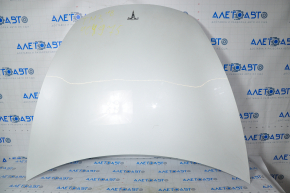 Tesla Model 3 18 bare hood - white, edge touch-up, dents, creases, scratches