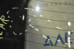 Rear glass of the trunk door Lincoln MKC 15 - tinted, scratches, scratches from the wiper