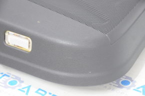 Door trim card rear left Audi Q5 8R 09-17 black, insert black, armrest rubber, molding under wood gloss, scratches