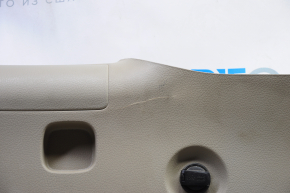 Right arch trim Kia Sorento 10-15 beige, scratches, broken crepe, crack, whitened plastic, without plugs