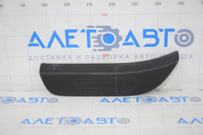 Door sill outer rear left Audi Q5 8R 09-17 black, scratches, broken guide