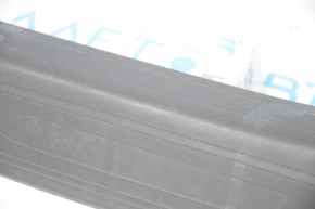 Door sill outer rear left Audi Q5 8R 09-17 black, scratches, broken guide