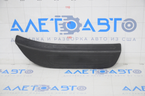 Door sill trim outer rear right Audi Q5 8R 09-17 black, scratches, broken guide