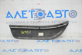 Door sill trim outer rear right Audi Q5 8R 09-17 black, scratches, broken guide