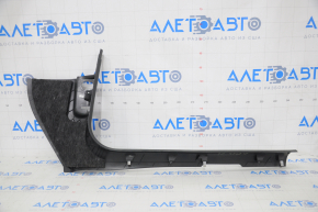 Door sill trim inner front left Audi Q5 8R 09-17 black, scratches