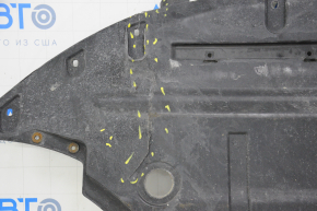 Front engine guard Audi Q5 8R 09-17 cracks, tears, worn, dented