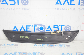 Door sill trim outer rear left BMW 5 G30 17-23 Sport Line, with backlight, chrome finish