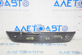 Door sill trim outer rear right BMW 5 G30 17-23 Sport Line, with backlight, chrome finish