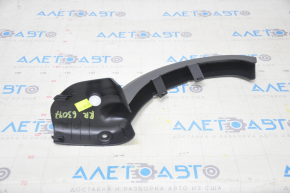 Trunk lid hinge trim right BMW 5 G30 17-23 black